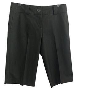 Ann Taylor Pants Capris Womens Size 8 Black Casual Workwear